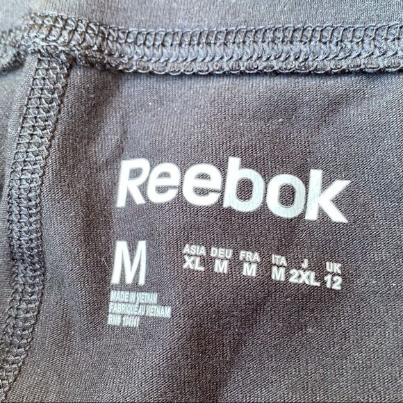 Reebok Tight Fit Black Leggings New With Tags - Picture 5 of 8